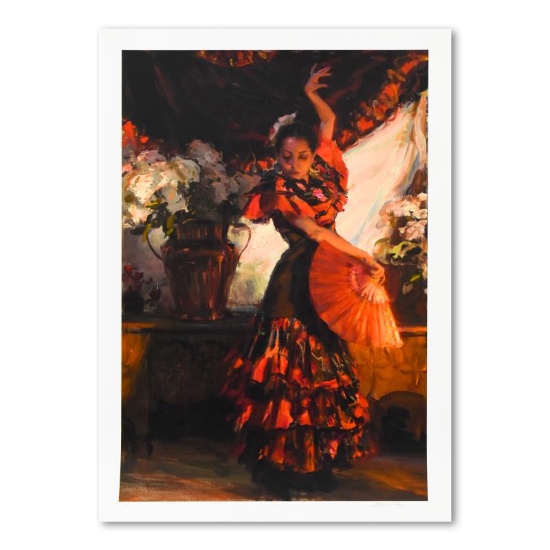 Dan Gerhartz, "Viva Flamenco" Limited Edition, Numbered and Hand Signed with Let