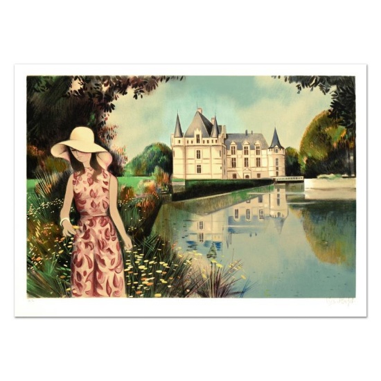 Robert Vernet Bonfort, "Solitude" Limited Edition Lithograph, Numbered and Hand