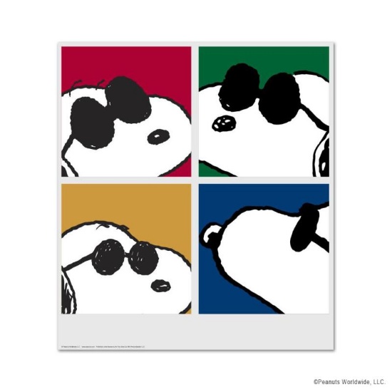 Peanuts, "Snoopy: Faces" Hand Numbered Limited Edition Fine Art Print with Certi