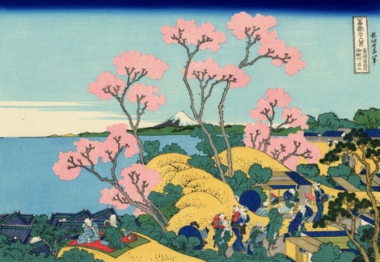 Hokusai - The Fuji from Gotenyama