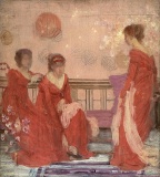 Whistler - Harmony in Flesh Colour and Red