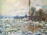 Claude Monet - Break Up of Ice