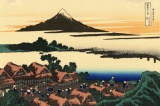 Hokusai - Dawn at Isawa in the Kai Province