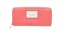 Marc Jacobs Pink Leather Classic Q Zippy Wallet