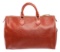 Louis Vuitton Orange Speedy 35 Satchel Bag
