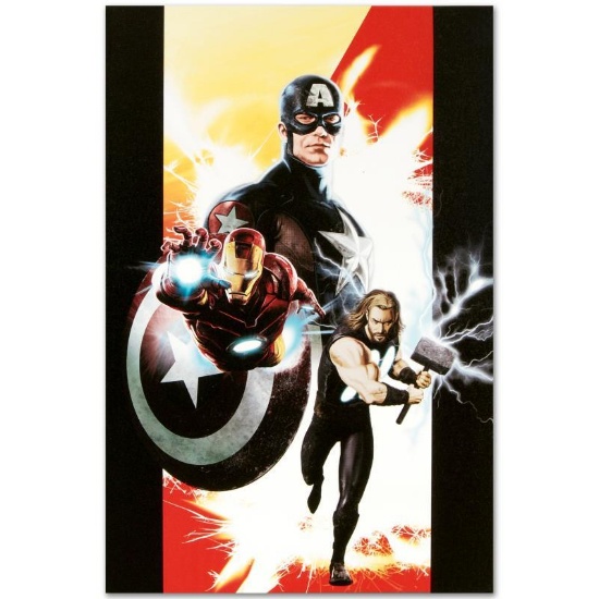 Marvel Comics "Ultimates #1" Numbered Limited Edition Giclee on Canvas by Kaare