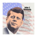 John F. Kennedy by Steve Kaufman (1960-2010)