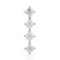 18k White Gold 1.15CTW Diamond Pendant, (SI3/G-H)