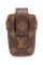 Louis Vuitton Monogram Canvas Leather Flip Phone Case Holder