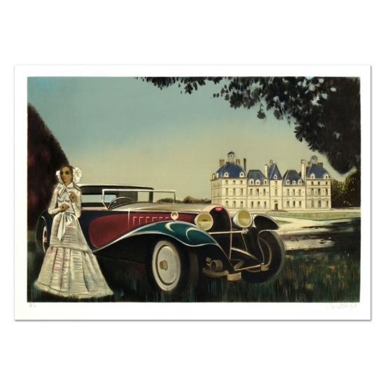 Robert Vernet Bonfort, "The Car" Limited Edition Lithograph, Numbered and Hand S