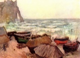Claude Monet - Durchbrochener Rock at Etretat