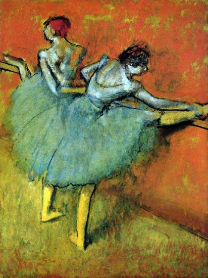 Edgar Degas - Dancers At The Bar #1