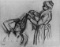 Edgar Degas - Woman Doing Hair [2]