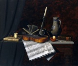 William Michael Harnett - Still Life with the Toledo Blade