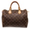 Louis Vuitton Brown Speedy 30cm Satchel Bag