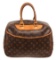 Louis Vuitton Brown Deauville Satchel Bag