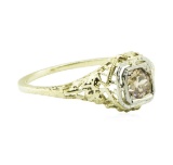 0.30 ctw Diamond Ring - 14KT Yellow Gold