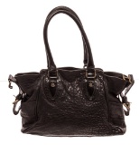 Fendi Black Leather Du Jour Shoulder Bag