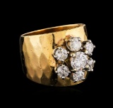 14KT Yellow Gold 1.55 ctw Diamond Ring