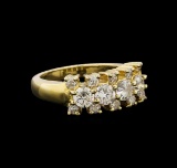 14KT Yellow Gold 1.28 ctw Diamond Ring