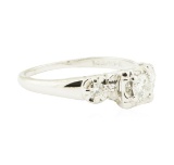 0.50 ctw Diamond Ring - 14KT White Gold