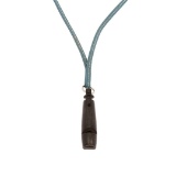 Hermes Teal Whistle 9 Necklace