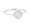 0.50 ctw Diamond Ring - 14KT White Gold