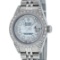 Rolex Ladies Stainless Steel 26MM MOP Diamond Lugs Oyster Perpetual Datejust