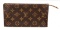 Louis Vuitton Brown Monogram Pouch Wallet