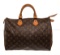 Louis Vuitton Brown Speedy 30cm Satchel Bag