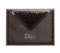 Christian Dior Black Mirror Card Holder