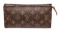 Louis Vuitton Brown Monogram Pouch Wallet