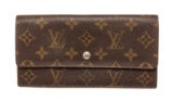 Louis Vuitton Brown Vintage Sarah Wallet