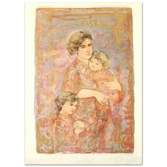 Mona and Family by Hibel (1917-2014)