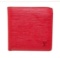 Louis Vuitton Red Epi Bifold Wallet