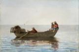 Homer - Three Boys in a Dory with Lobster Pots