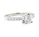 1.00 ctw Diamond Ring - 10KT White Gold