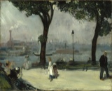 William Glackens - East River Park