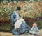Claude Monet - Madame Monet and Child