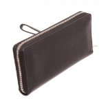 Michael Kors Black Leather Money Pieces Travel Continental Star Wallet