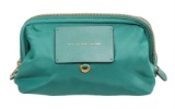 Marc By Marc Jacobs Green Nylon Preppy Cosmetic Pouch