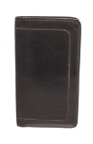 Louis Vuitton Black Leather Long Card Wallet