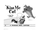 Warner Brothers Hologram Kiss Me Cat