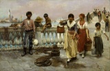 Frank Duveneck - Water Carriers, Venice