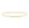 Diamond-Cut Heart Motif Bracelet - 14KT Yellow Gold