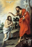Bartolomï¿½ Esteban Murillo - The Baptism of Christ
