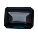 34.21 ct. Natural Emerald Cut London Blue Topaz