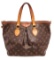 Louis Vuitton Brown Monogram Palermo PM Tote Bag