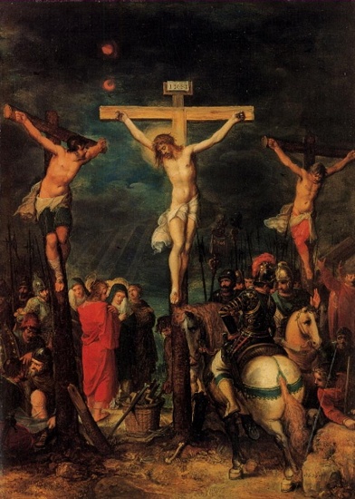 Frans Francken - Crucifixion