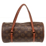 Louis Vuitton Brown Vintage Papillon Shoulder Bag